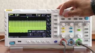 FNIRSI 1014D digital oscilloscope dual channel input signal generator 1GSa/s sampling rate