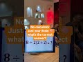 No calculator Just your Brain 🧠 what's the correct Answer?#viralreels #fyp #iq #quiz #qanda