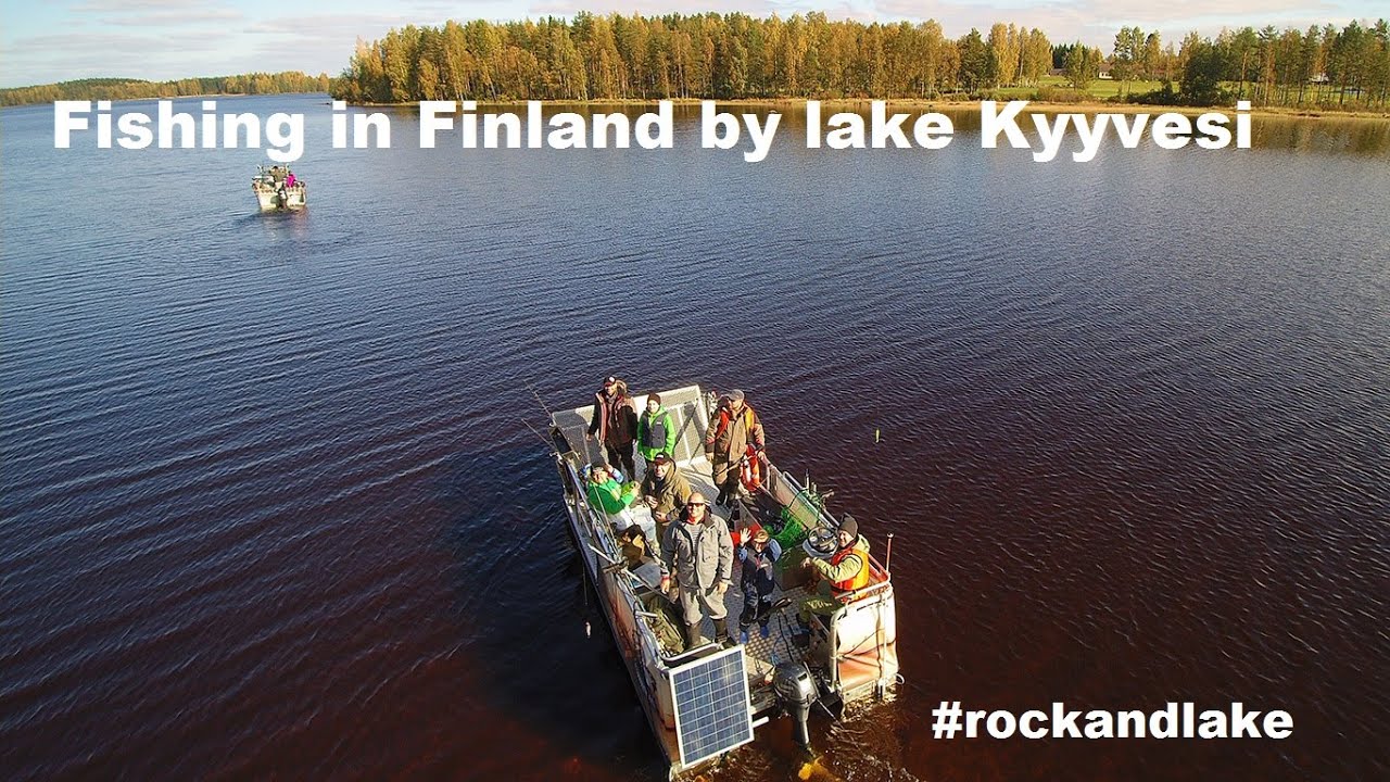 Rent a boat in Finland and enjoy fishing in lake Kyyvesi YouTube