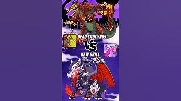 Dead Crocynos Skill vs Zonysus Skill Battle 🤯🔥 in Dynamons World #shorts #dynamonworld