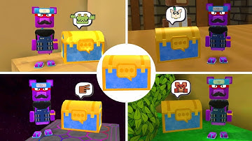 All 31 Secret Chests With Outfits & New Emotes Super Bear Adventure Gameplay Walkthrough