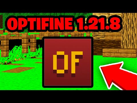 How To Install OptiFine in Minecraft 1.21.8!