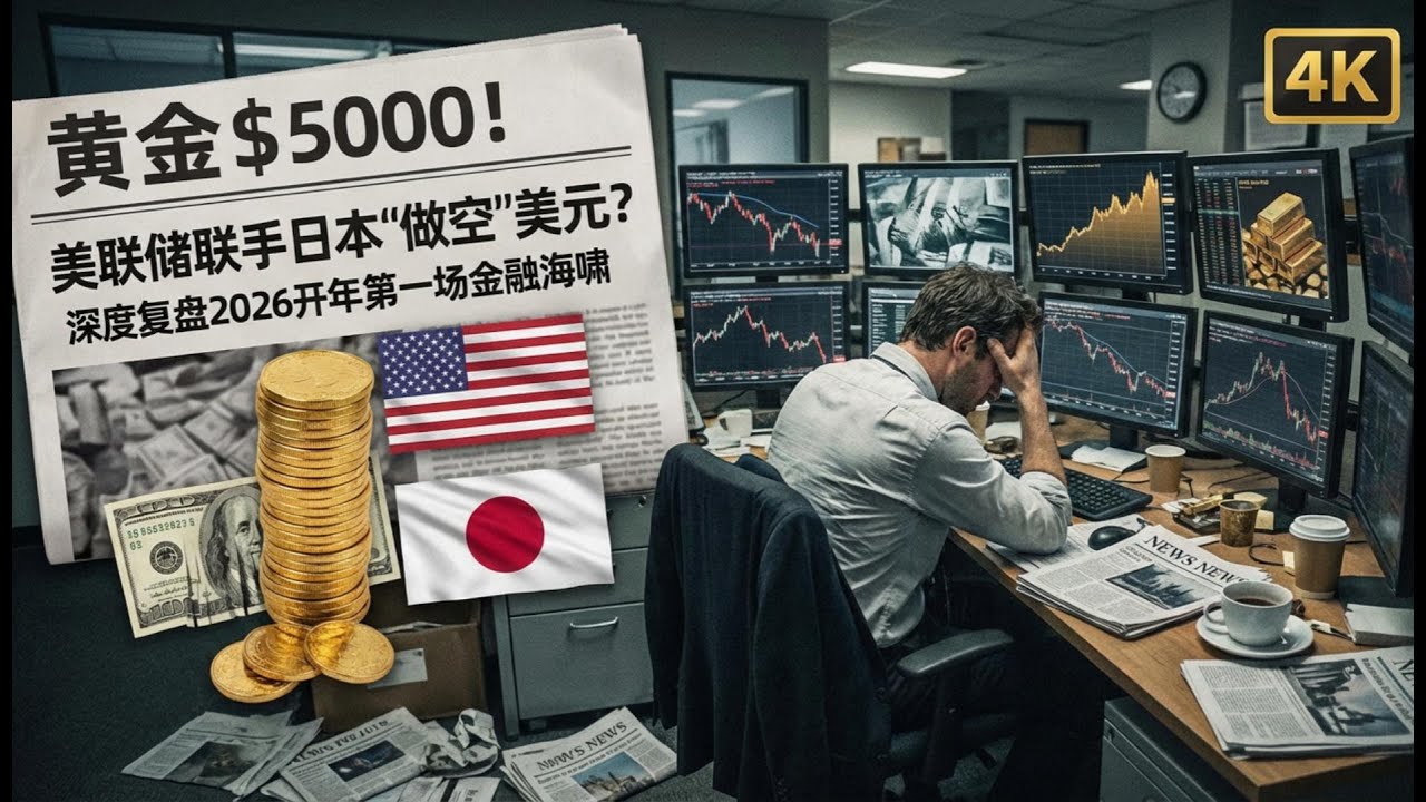 Boss Talks America] Gold at $5000! Is the Fed teaming up with Japan to  