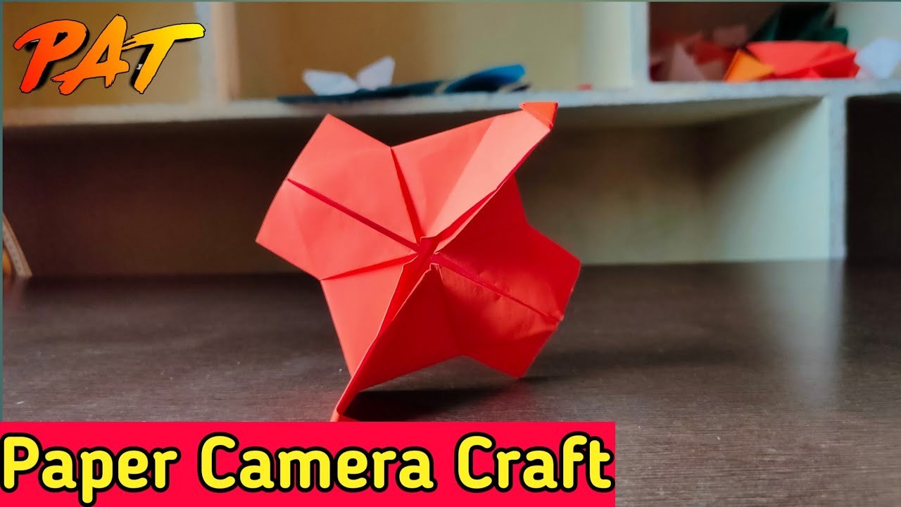 Paper Camera Craft origami telugu PAT YouTube