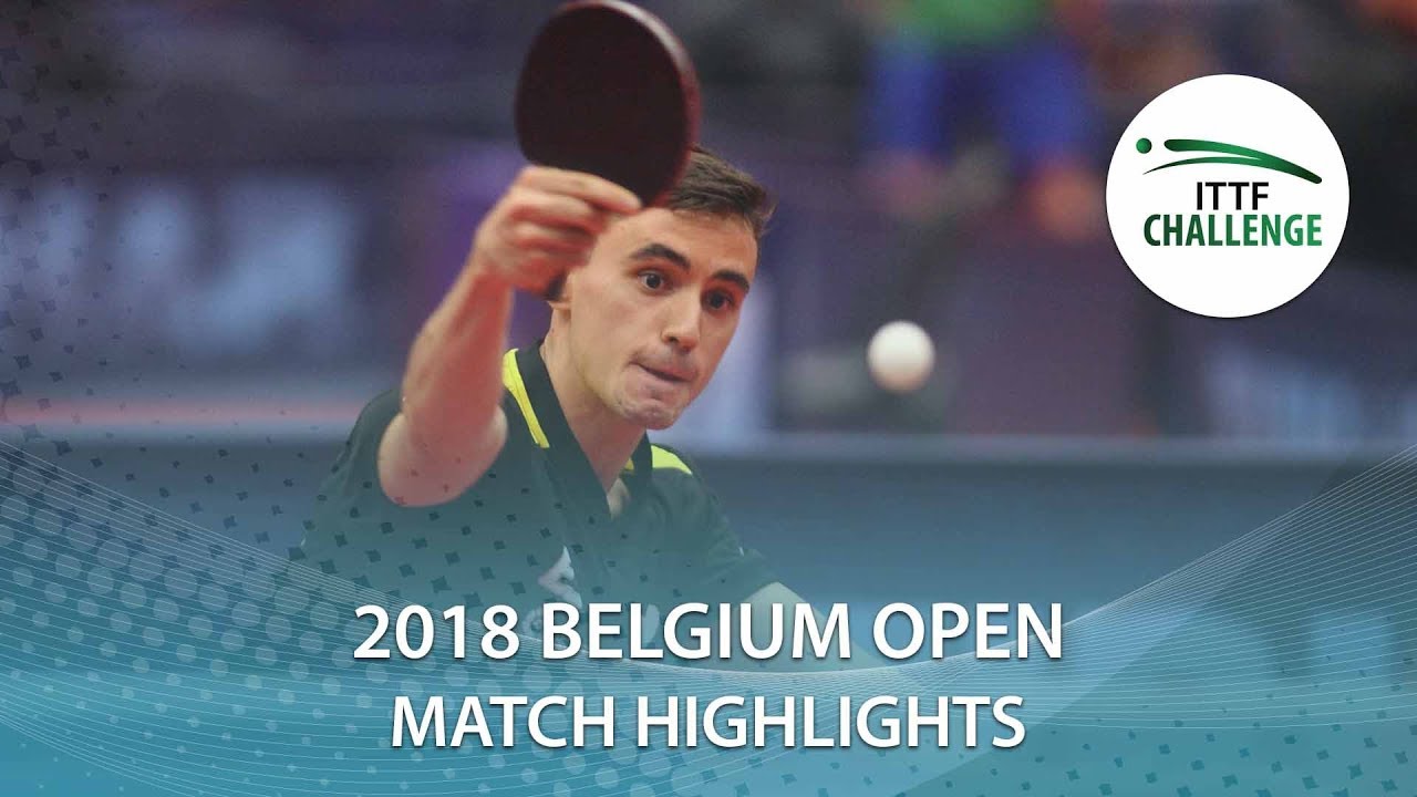 Carlos Franco vs Alexandru Cazacu | 2018 ITTF Belgium Open Highlights ( Pre )