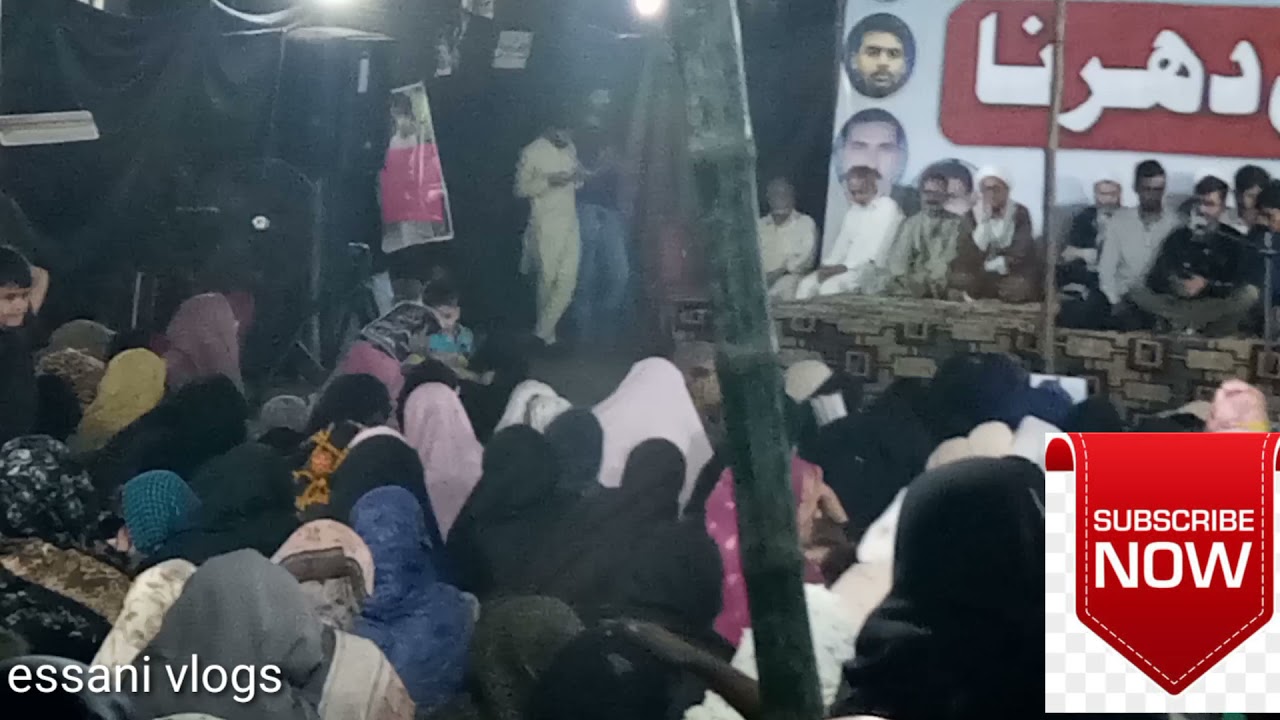 Protest/Shia Missing Person's in Pakistan/day Seven