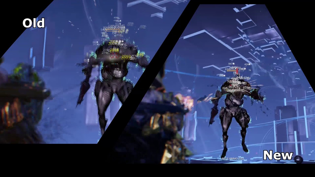 Warframe Shrine Of Eidolon Weapon Changes Comparison 22 12 0 Part 