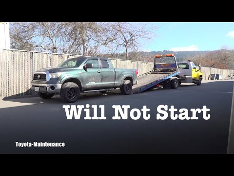 Toyota Tundra won't Start