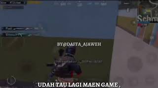 story w.a pubg mobile cewek juga butuh di mengerti