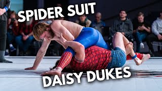 Spiderman and Lumberjack SCRAPPIN' - BJJ Match | Spencer Oberbroeckling vs Ben Grooms