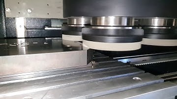 Linear deburring machine - DA500WZ press tool deburring