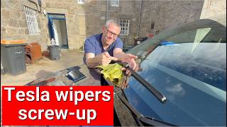 Tesla sell me wipers for my Model Y - and they don't fit!