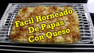 SPANISH | Como Hacer un Facil Horneado De Papas Con Queso by mybloomsource 32 views 3 years ago 5 minutes, 5 seconds