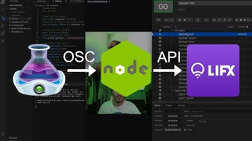 NodeLifxOSC DEMO - Control LIFX Lights with OSC via Node.js