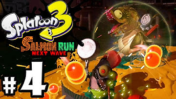 Miraculous Glowflies Clear - Splatoon 3: Salmon Run (Next Wave) PART 4 - Switch Gameplay Walkthrough