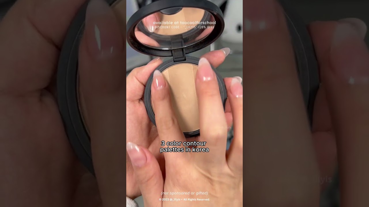 most used contour palettes that korean celeb makeup artists use 