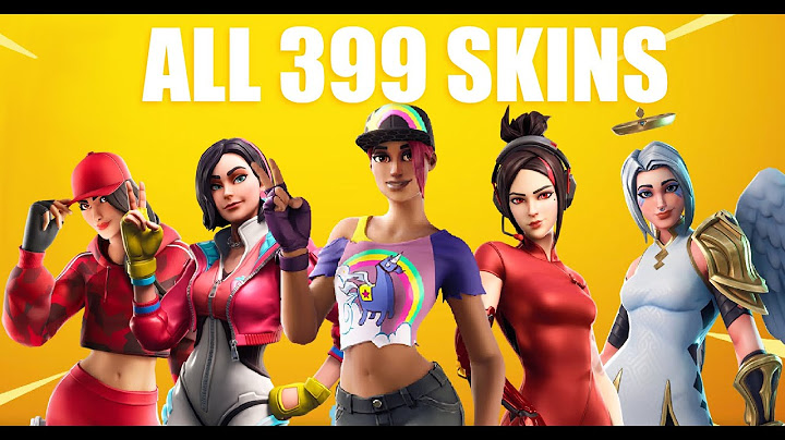All Female Skins (2020)⎮ Fortnite ⎮ Cypred