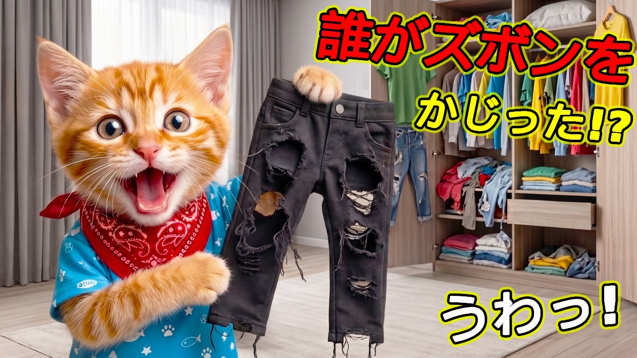 Heartwarming] Tora-nyan goes to his part-time job in torn pants