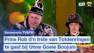 Download Lagu Prins Rob d'n Irste van Totdenringen te gast bij Unne Goeie Boojum | Sanseveria TV\u0026FM MP3