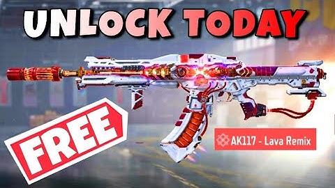 HOW TO UNLOCK FREE AK117 LAVA REMIX IN COD MOBILE 3 DAY TRIAL FOR AK 117 IN LOG IN PASS CODM 2025