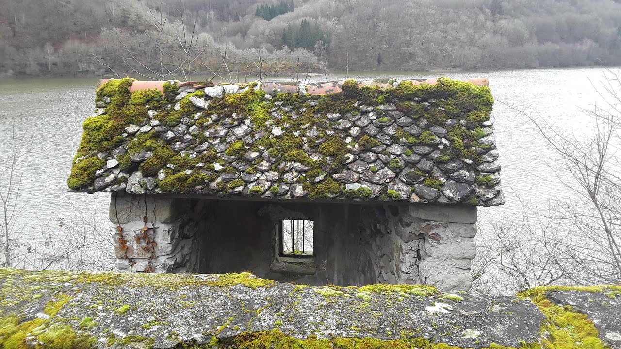 Vestiges du site de Port Dieu en Corrèze