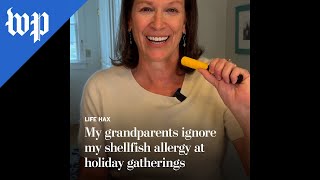 My grandparents ignore my shellfish allergy at family events