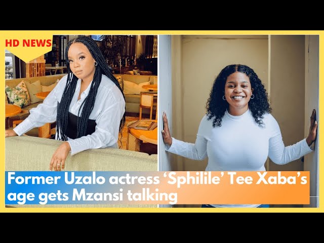 She is younger: Former Uzalo actress ‘Sphilile’ Tee Xaba’s age gets Mzansi talking