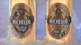 1991 Michelob golden draft beer commercial