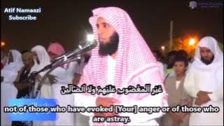 Live Recitation of Surah Al-Imran  Al-Mu'minun by Sheikh Mansour As-Salami (English/Arabic Subs)