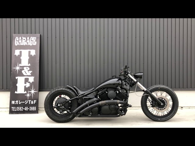 バルカン400 ショートフラットフェンダーキット検t&f goodsモーター