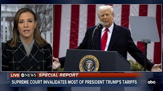 Supreme Court strikes down Trump's sweeping tariffs, upending central plank of economic agenda