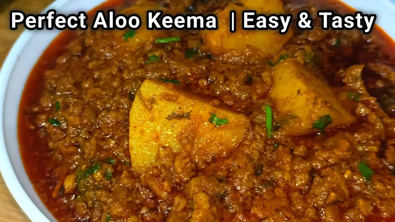 Aloo Keema Recipe |  Mutton Keema | Dhaba Style Masaledar Gravy | Easy & Tasty