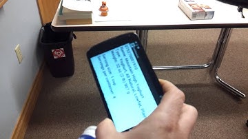 NutriGlass 1.0: Scanning 1D Skewed UPC & EAN Barcodes on Android Smartphones(Lab Video 3)