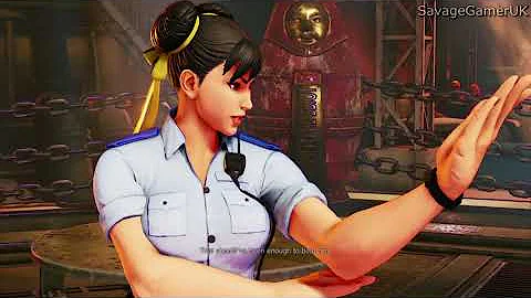 Street Fighter V ALL CHUN-LI Character Cutscenes Story Mode (Laura Bailey)