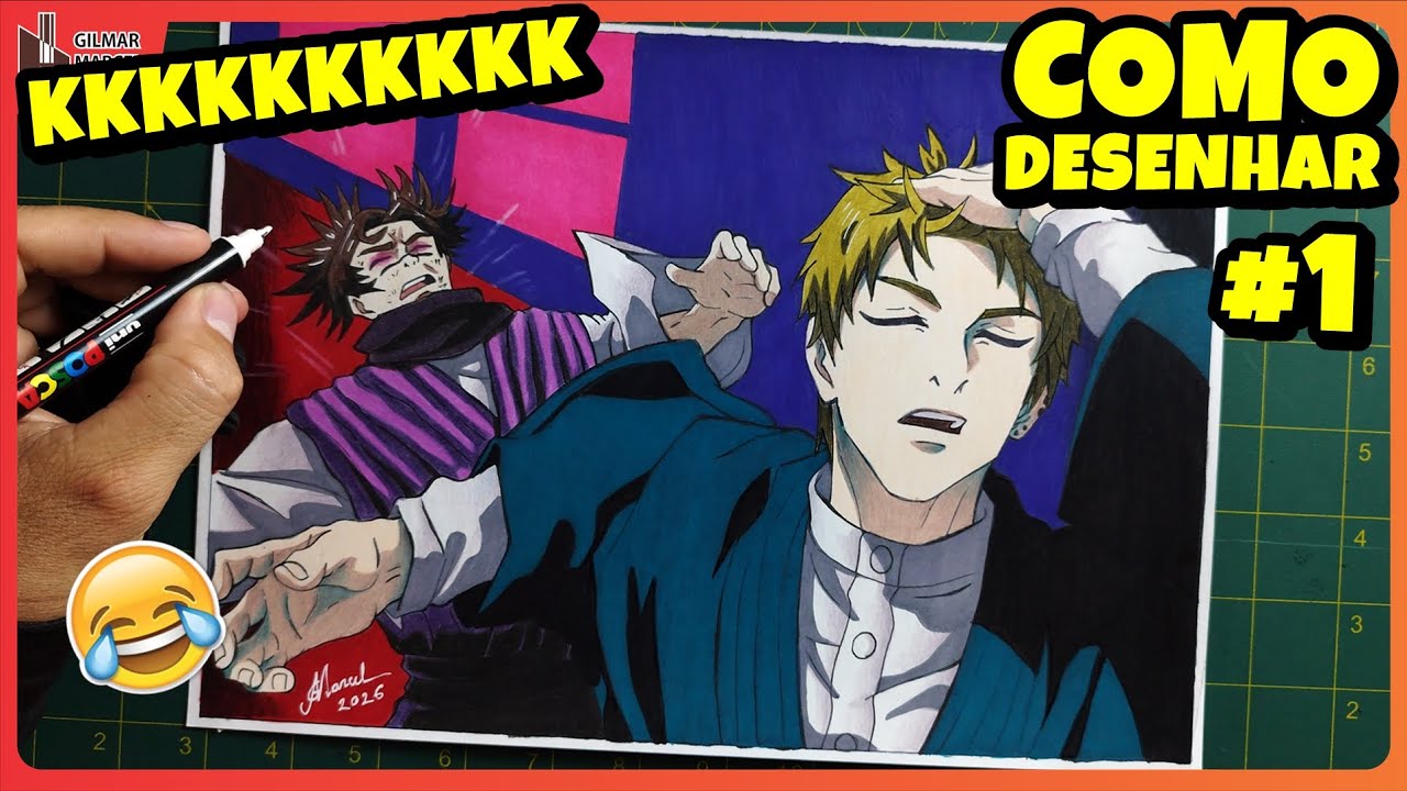 Como Desenhar Naoya vs Choso? (Jujutsu Kaisen) | Passo a Passo! - YouTube