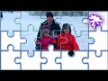 Christmas Puzzle with Santa Christmas song Соня и Паша Новогодняя Песня parody