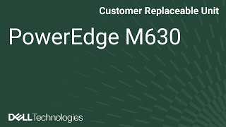PowerEdge M630: Remove Install Internal Dual SD Module