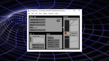 Learning Synthesis with Pure Data Series 01 Lesson 08 - Adding MIDI Pitch Bend to Our Synthesizer