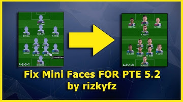 pes 2017 | OPTION FILES TO Fix Mini Faces FOR PTE 5.2 "compatible with CSL + MLS "by rizkyfz