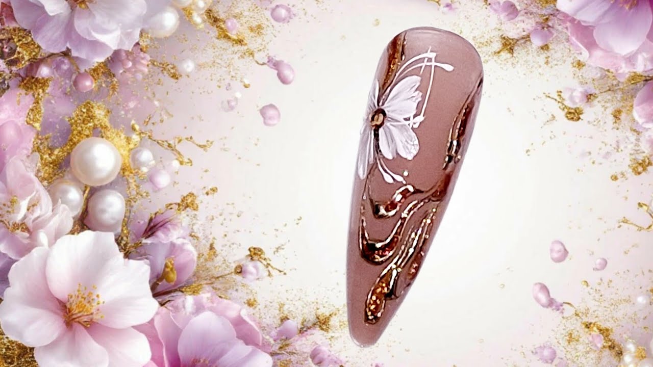 Весенний нейл-арт 2026. МК/Spring Nail Art 2026.  Tutorial.