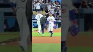 Edwin Diaz Official Debut as a Dodger 💙🎺 #losangeles #dodgers #mlb