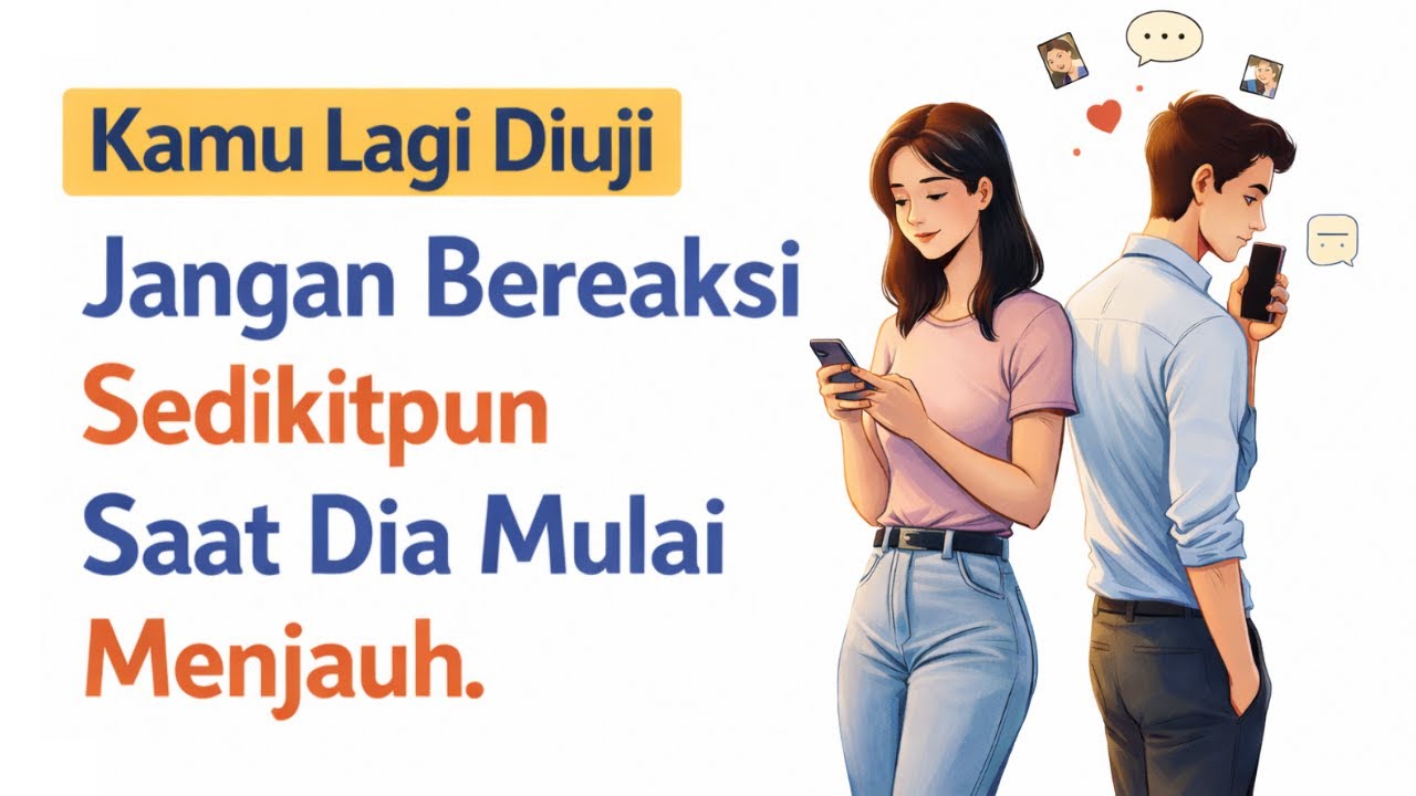 Kamu Lagi Dites, Jangan Bereaksi Sedikitpun Saat Dia Mulai Menjauh.