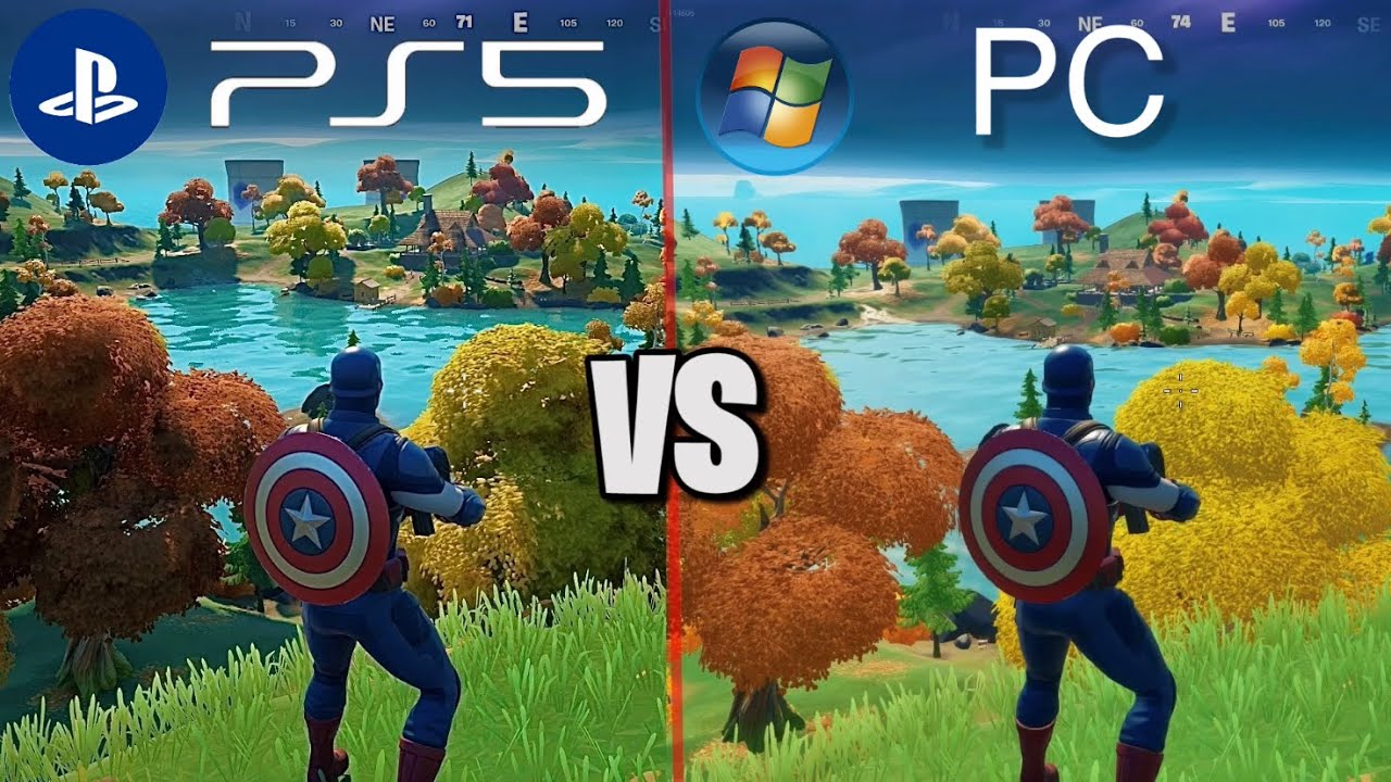Ps5 Vs Pc Ultra Settings Fortnite Graphics Comparison Youtube