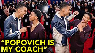 Victor Wembanyama CONFRONTS Carter Bryant Over Popovich's Favoritism