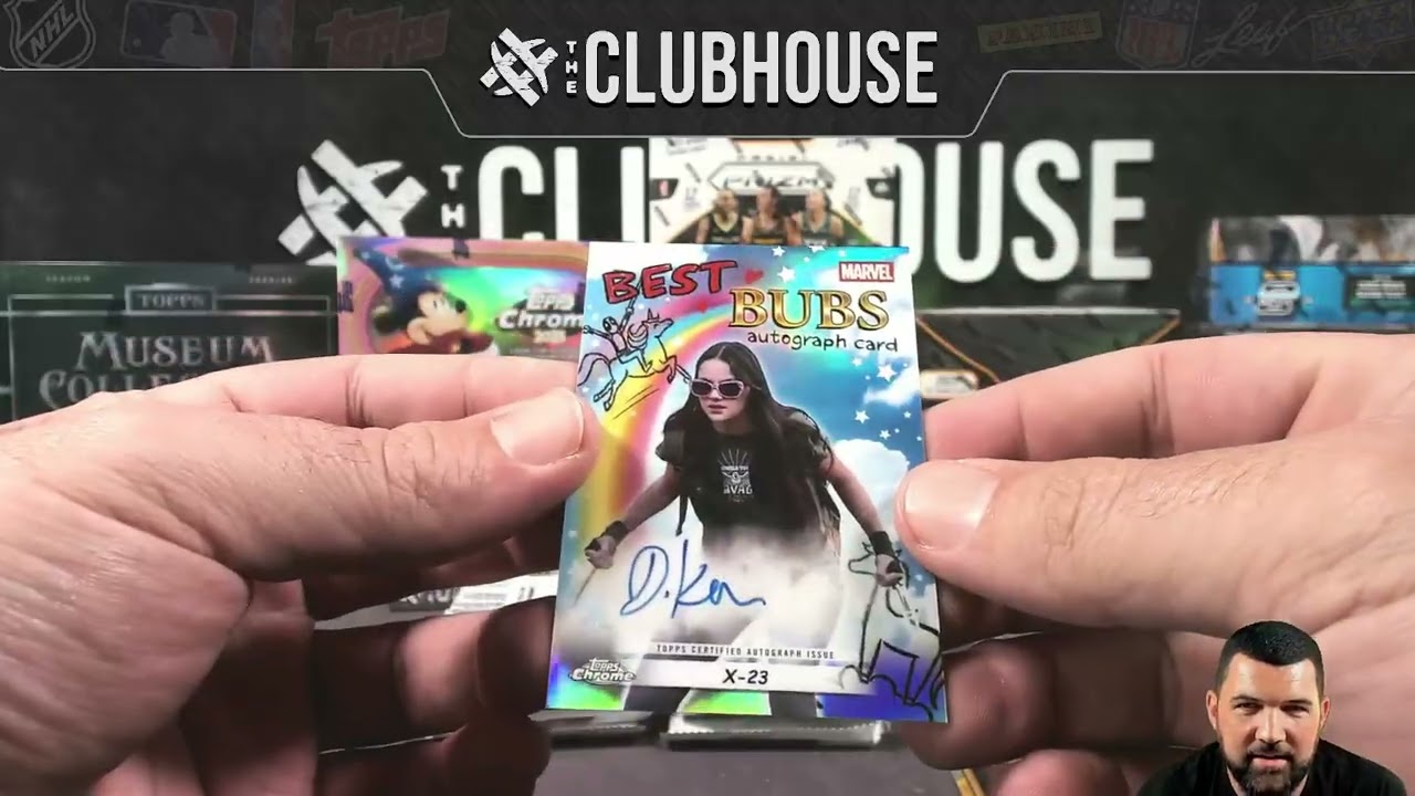 2025 Topps Deadpool Chrome 1/2 Case HYBRID SERIAL # Group Break #14772