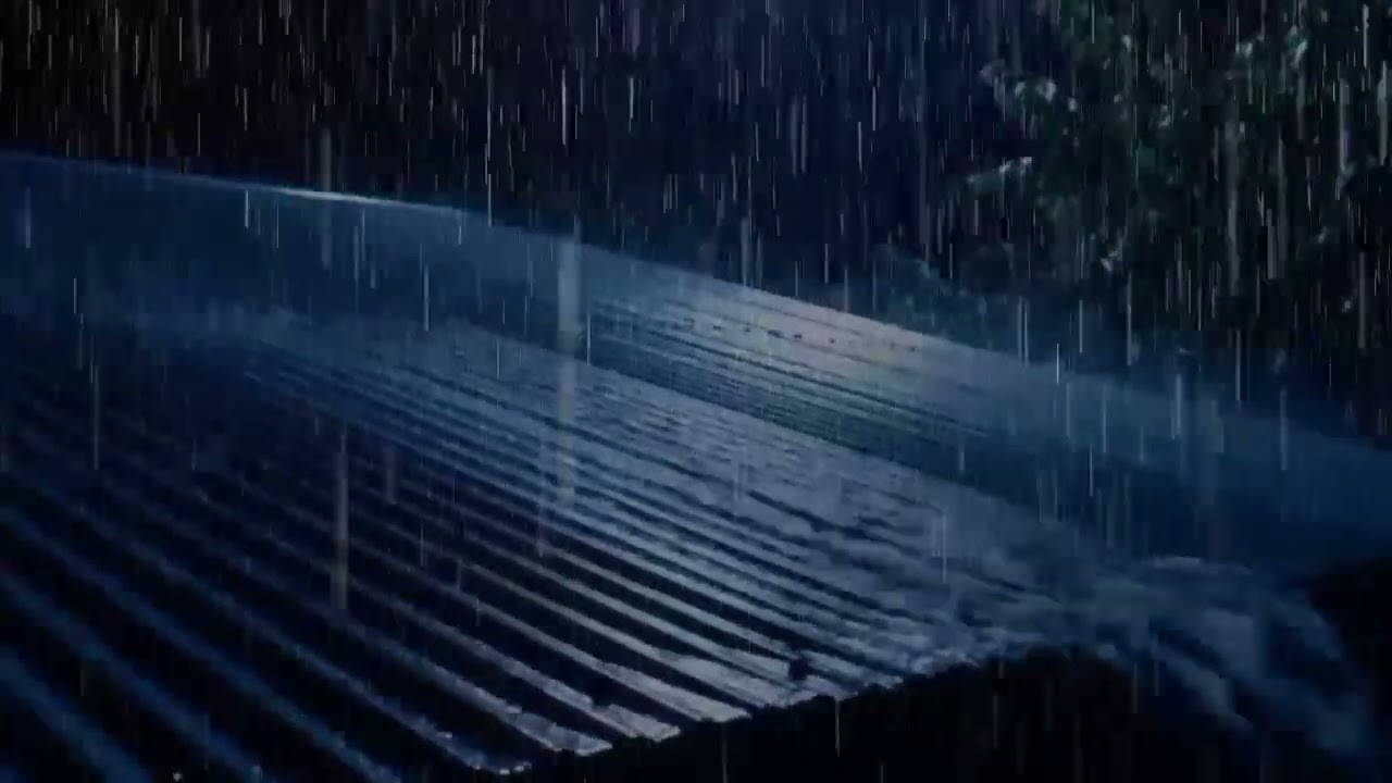 Deep Sleep in 3 Hours 🌧️ Relaxing Rain Sounds for Sleeping & Stress Relief #rainatinroof #relaxing