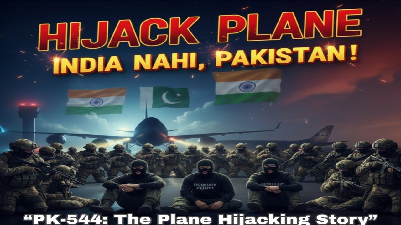 Flight 544 PK-544 The Plane Hijacking Story | Pilot Ki Chalaki Ne Dushman Ka Plan ...