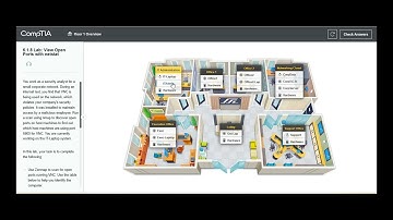 Testout | Network + | 6.1.8 Lab: View Open Ports with netstat