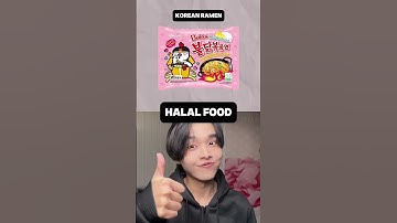 Halal and Haram Korean ramen! Korean Muslim