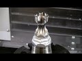 CNC Machining a 5-axis Chess Rook (Fusion360)